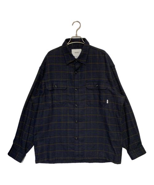 WTAPS（ダブルタップス）WTAPS (ダブルタップス) DECK/LS/COTTON.TWILL.TEXTILE ネイビー サイズ:4の古着・服飾アイテム