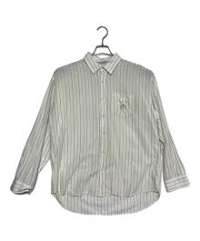 stussy（ステューシー）の古着「シャツ」｜ホワイト×グリーン