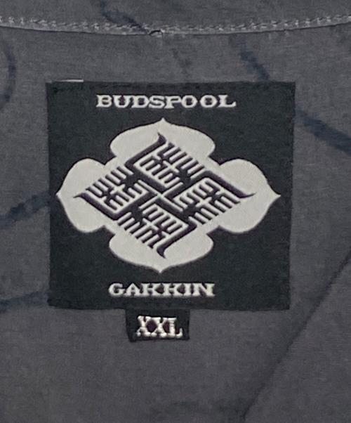 Gakkin（ガッキン）Gakkin (ガッキン) BUDSPOOL (バッズプール) 渦軍鶏 HAWAIIAN SHIRT グレー サイズ:XXLの古着・服飾アイテム