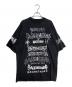 BALENCIAGA（バレンシアガ）の古着「オーバーサイズメタルロゴTシャツ」｜ブラック