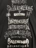 中古・古着 BALENCIAGA (バレンシアガ) オーバーサイズメタルロゴTシャツ ブラック サイズ:S：60000円