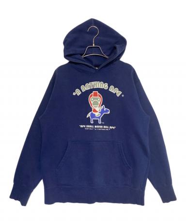 初期 A Bathing Ape ネイビーパーカー 中古・古着通販】A BATHING APE (ア ベイシング エイプ) パーカー