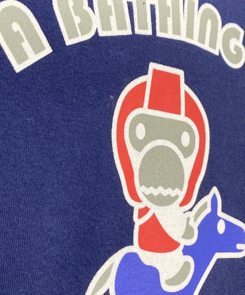 A BATHING APE（ア ベイシング エイプ）A BATHING APE (ア ベイシング エイプ) パーカー ネイビー サイズ:Lの古着・服飾アイテム