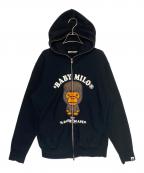 A BATHING APEア ベイシング エイプ）の古着「ジップフーディー」｜ブラック