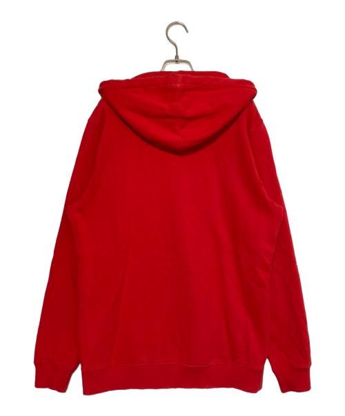 GIVENCHY（ジバンシィ）GIVENCHY (ジバンシィ) Destroy Hoodie レッド サイズ:Sの古着・服飾アイテム