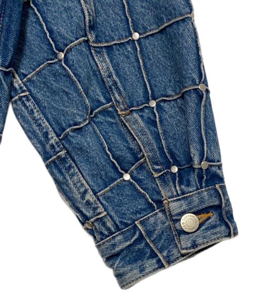SUPREME（シュプリーム）SUPREME (シュプリーム) Studded Seam Denim Trucker Jacket インディゴ サイズ:Mの古着・服飾アイテム