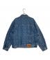 SUPREME (シュプリーム) Studded Seam Denim Trucker Jacket インディゴ サイズ:M：48000円