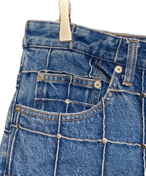 SUPREME（シュプリーム）SUPREME (シュプリーム) Studded Seam Loose Fit Jean インディゴ サイズ:32の古着・服飾アイテム