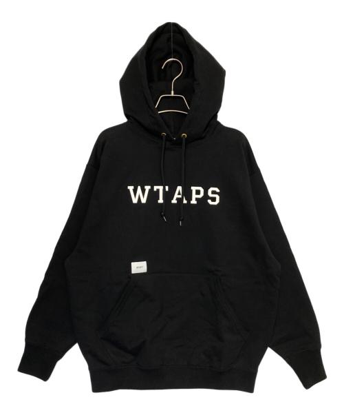 WTAPS（ダブルタップス）WTAPS (ダブルタップス) ACADEMY / HOODY / COTTON ブラック サイズ:02の古着・服飾アイテム
