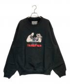 WACKO MARIA×TERRIFIERワコマリア×テリファー）の古着「HEAVY WEIGHT SWEAT SHIRT -TYPE 3」｜ブラック