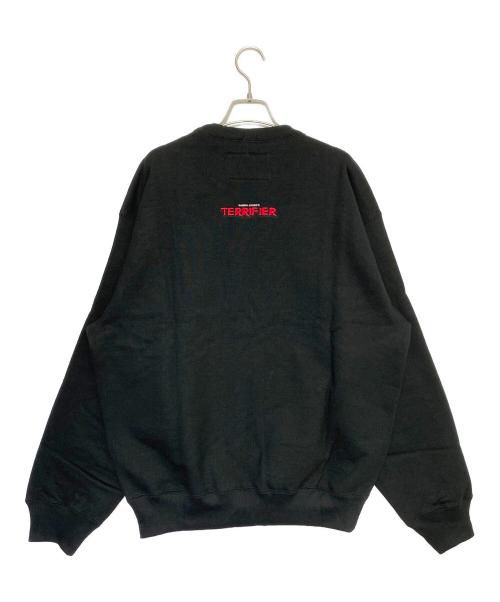 WACKO MARIA（ワコマリア）WACKO MARIA (ワコマリア) TERRIFIER (テリファー) HEAVY WEIGHT SWEAT SHIRT -TYPE 3 ブラック サイズ:Lの古着・服飾アイテム
