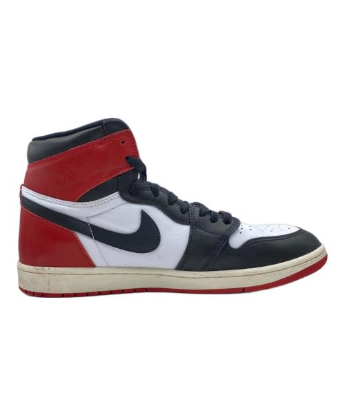 NIKE（ナイキ）NIKE (ナイキ) Air Jordan 1 Retro High OG ホワイト×レッド サイズ:28.5cm(US10.5)の古着・服飾アイテム