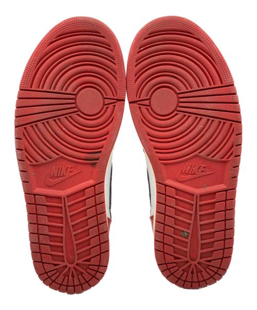 NIKE（ナイキ）NIKE (ナイキ) Air Jordan 1 Retro High OG ホワイト×レッド サイズ:28.5cm(US10.5)の古着・服飾アイテム