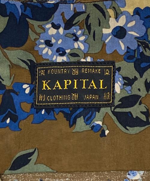 KAPITAL（キャピタル）KAPITAL (キャピタル) オープンカラーシャツ ブラウン サイズ:XLの古着・服飾アイテム