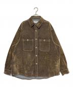 Hed Maynerヘド メイナー）の古着「Denim Overshirt」｜ブラウン