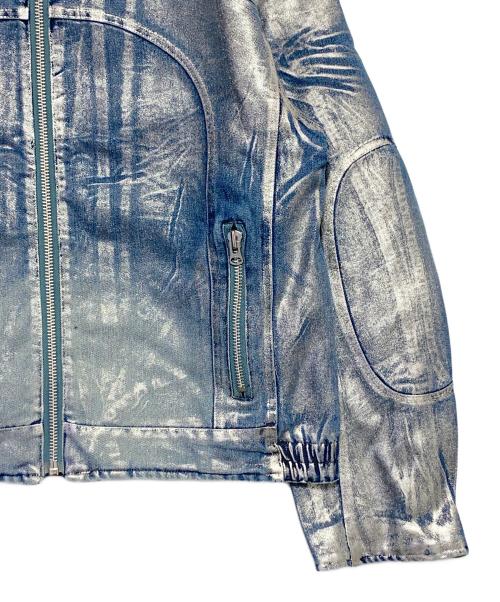 BREATH（ブレス）BREATH (ブレス) COATING RIDERS JACKET インディゴ サイズ:Lの古着・服飾アイテム