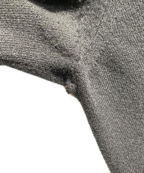 PRADA（プラダ）PRADA (プラダ) トライアングルプレートニット ブラック サイズ:50の古着・服飾アイテム