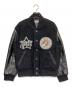 ISSEY MIYAKE（イッセイミヤケ）の古着「VARSITY JACKET」｜ブラック