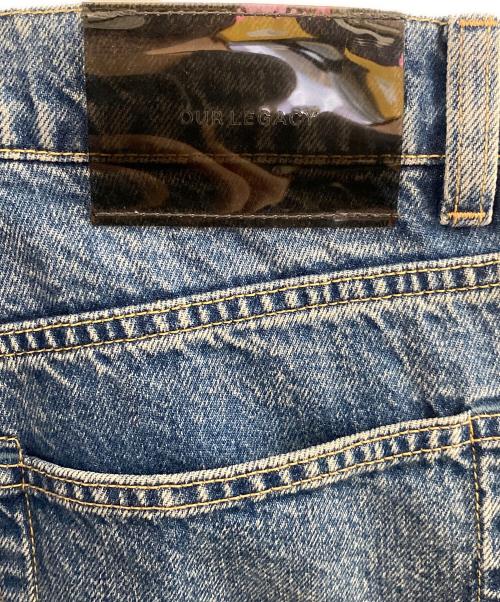 OUR LEGACY（アワーレガシー）OUR LEGACY (アワーレガシー) 25SS THIRD CUT ウォッシュドデニムパンツ ブルー サイズ:29の古着・服飾アイテム