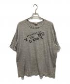 SAINT MICHAEL×BerBerJinセントマイケル×ベンベルジン）の古着「BJ SS TEE/YOUNG Tシャツ」｜グレー