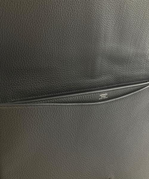 HERMES（エルメス）HERMES (エルメス) Steve Light Junior Messenger Bag/スティーブ ライト ジュニア ショルダーバッグ/ショルダーバッグ グレー サイズ:ジュニアの古着・服飾アイテム