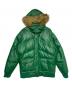 SUPREME（シュプリーム）の古着「07SS Leather Down Jacket」｜グリーン