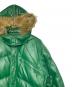 中古・古着 SUPREME (シュプリーム) 07SS Leather Down Jacket グリーン サイズ:L：35000円