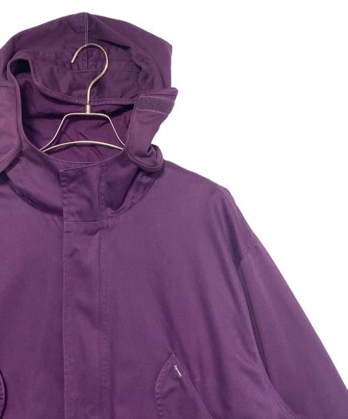 SUPREME（シュプリーム）SUPREME (シュプリーム) Hooded facemask parka パープル サイズ:Lの古着・服飾アイテム