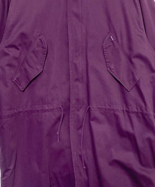 SUPREME（シュプリーム）SUPREME (シュプリーム) Hooded facemask parka パープル サイズ:Lの古着・服飾アイテム