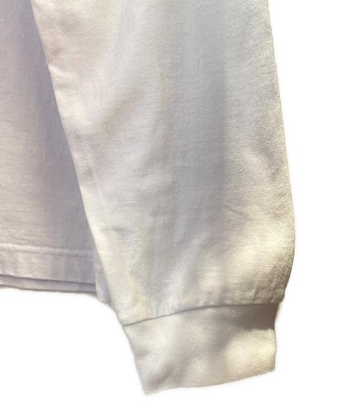 sacai（サカイ）sacai (サカイ) Long Sleeve T-Shirt ホワイト サイズ:4の古着・服飾アイテム