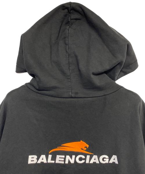 BALENCIAGA（バレンシアガ）BALENCIAGA (バレンシアガ) プルオーバーパーカー ブラック サイズ:Sの古着・服飾アイテム