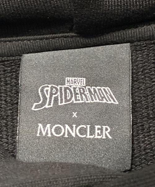 MONCLER（モンクレール）MONCLER (モンクレール) Spider Man (スパイダーマン) パーカー ブラック サイズ:Sの古着・服飾アイテム