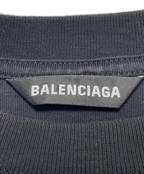 BALENCIAGA（バレンシアガ）BALENCIAGA (バレンシアガ) クルーネックカットソー ブラック サイズ:XXSの古着・服飾アイテム