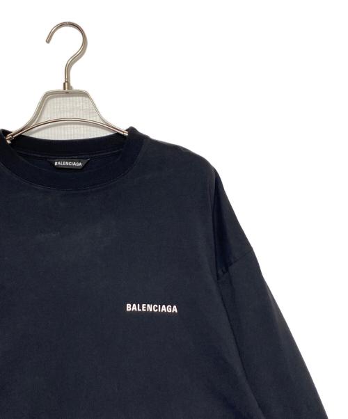 BALENCIAGA（バレンシアガ）BALENCIAGA (バレンシアガ) クルーネックカットソー ブラック サイズ:XXSの古着・服飾アイテム