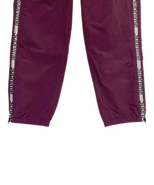 SUPREME（シュプリーム）SUPREME (シュプリーム) Reflective Zip Track Pant パープル サイズ:Mの古着・服飾アイテム