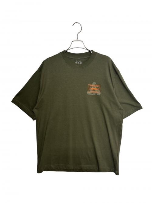 PALACE（パレス）PALACE (パレス) PORTER (ポーター) LOGO T-SHIRT OLIVE オリーブ サイズ:Lの古着・服飾アイテム