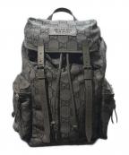 GUCCIグッチ）の古着「GGリップストップ バックパック」｜グレー