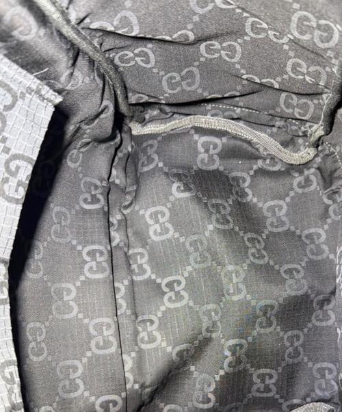 GUCCI（グッチ）GUCCI (グッチ) GGリップストップ バックパック グレー サイズ:-の古着・服飾アイテム