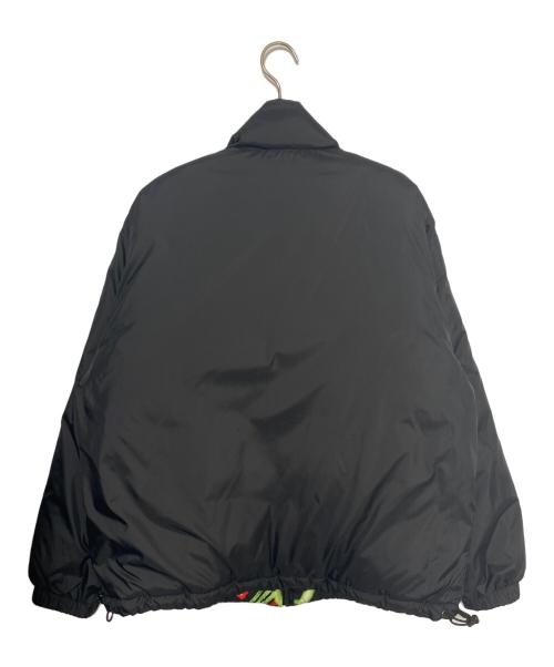 SUPREME（シュプリーム）Supreme (シュプリーム) Watches Reversible Puffy Jacket ブラック×グリーン サイズ:Sの古着・服飾アイテム