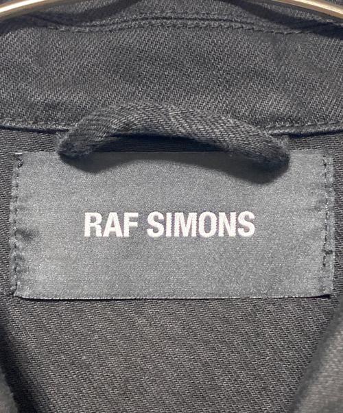 RAF SIMONS（ラフシモンズ）RAF SIMONS (ラフシモンズ) Oversized denim jacket ブラック サイズ:Mの古着・服飾アイテム