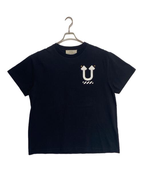 OFFWHITE（オフホワイト）OFFWHITE (オフホワイト) UNDERCOVER (アンダーカバー) UC SKELETON DART S/S T-SHIRT ブラック サイズ:Mの古着・服飾アイテム