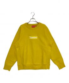 SUPREME（シュプリーム）の古着「Box Logo Crewneck」｜マスタード