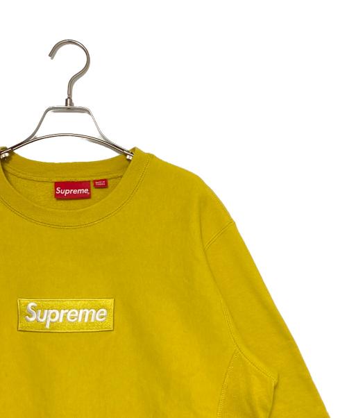 SUPREME（シュプリーム）SUPREME (シュプリーム) Box Logo Crewneck マスタード サイズ:Mの古着・服飾アイテム