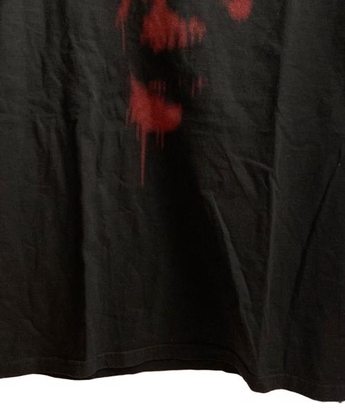 Y's for men（ワイズフォーメン）Y'S for men (ワイズフォーメン) MASSES (マシス) COTTON SINGLE PRINT ROUND NECK SHORT SLEEVE T ブラック サイズ:Lの古着・服飾アイテム