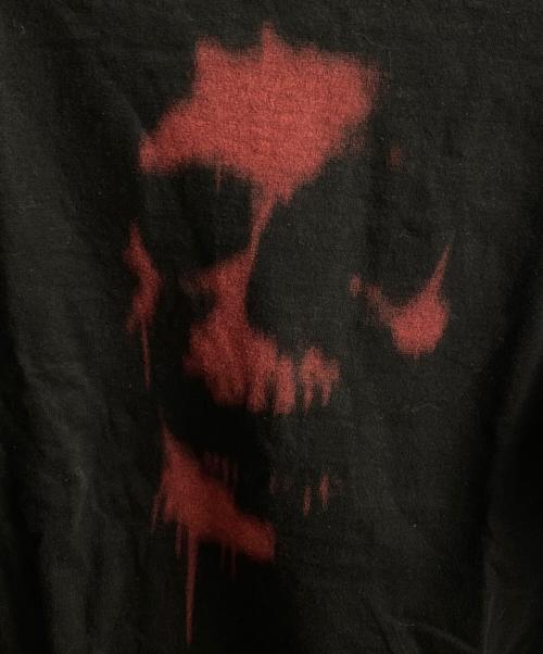 Y's for men（ワイズフォーメン）Y'S for men (ワイズフォーメン) MASSES (マシス) COTTON SINGLE PRINT ROUND NECK SHORT SLEEVE T ブラック サイズ:Lの古着・服飾アイテム