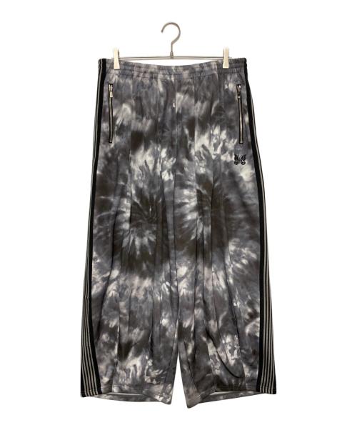 Needles（ニードルズ）Needles (ニードルズ) Track Pant H.D. グレー×ホワイト サイズ:Mの古着・服飾アイテム
