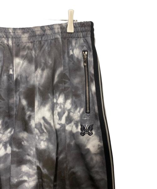 Needles（ニードルズ）Needles (ニードルズ) Track Pant H.D. グレー×ホワイト サイズ:Mの古着・服飾アイテム