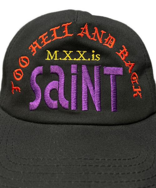 SAINT MICHAEL（セントマイケル）SAINT MICHAEL (セントマイケル) CAP/SINNER SHINE ブラックの古着・服飾アイテム