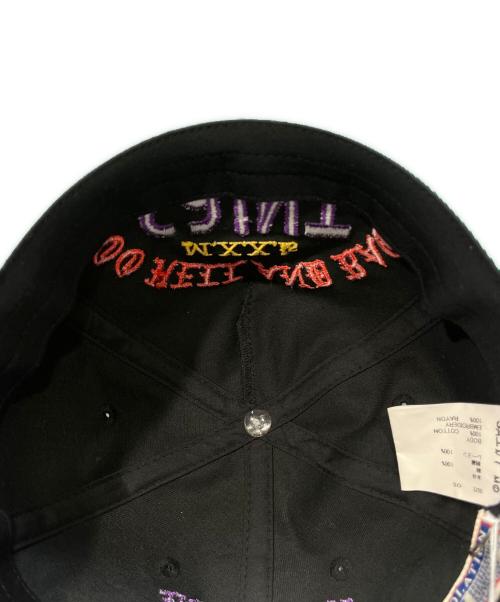 SAINT MICHAEL（セントマイケル）SAINT MICHAEL (セントマイケル) CAP/SINNER SHINE ブラックの古着・服飾アイテム