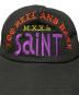 SAINT MICHAEL (セントマイケル) CAP/SINNER SHINE ブラック：17000円